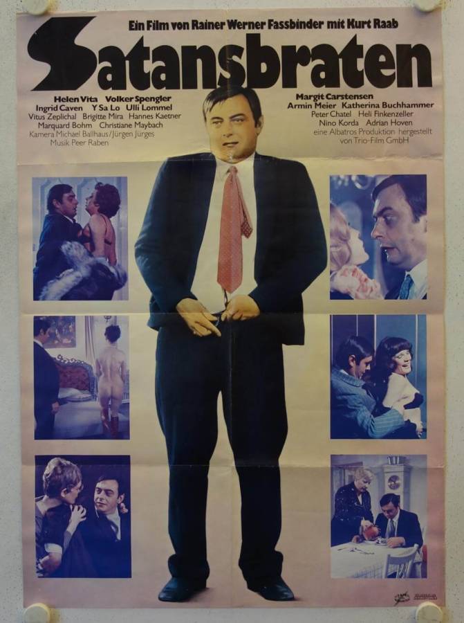 Satans Brew original release german movie poster
